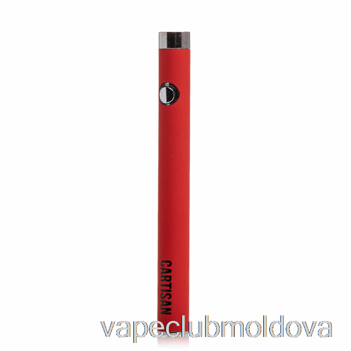 Vape Mod Cartisan Slim Button 280 510 Baterie Rosu